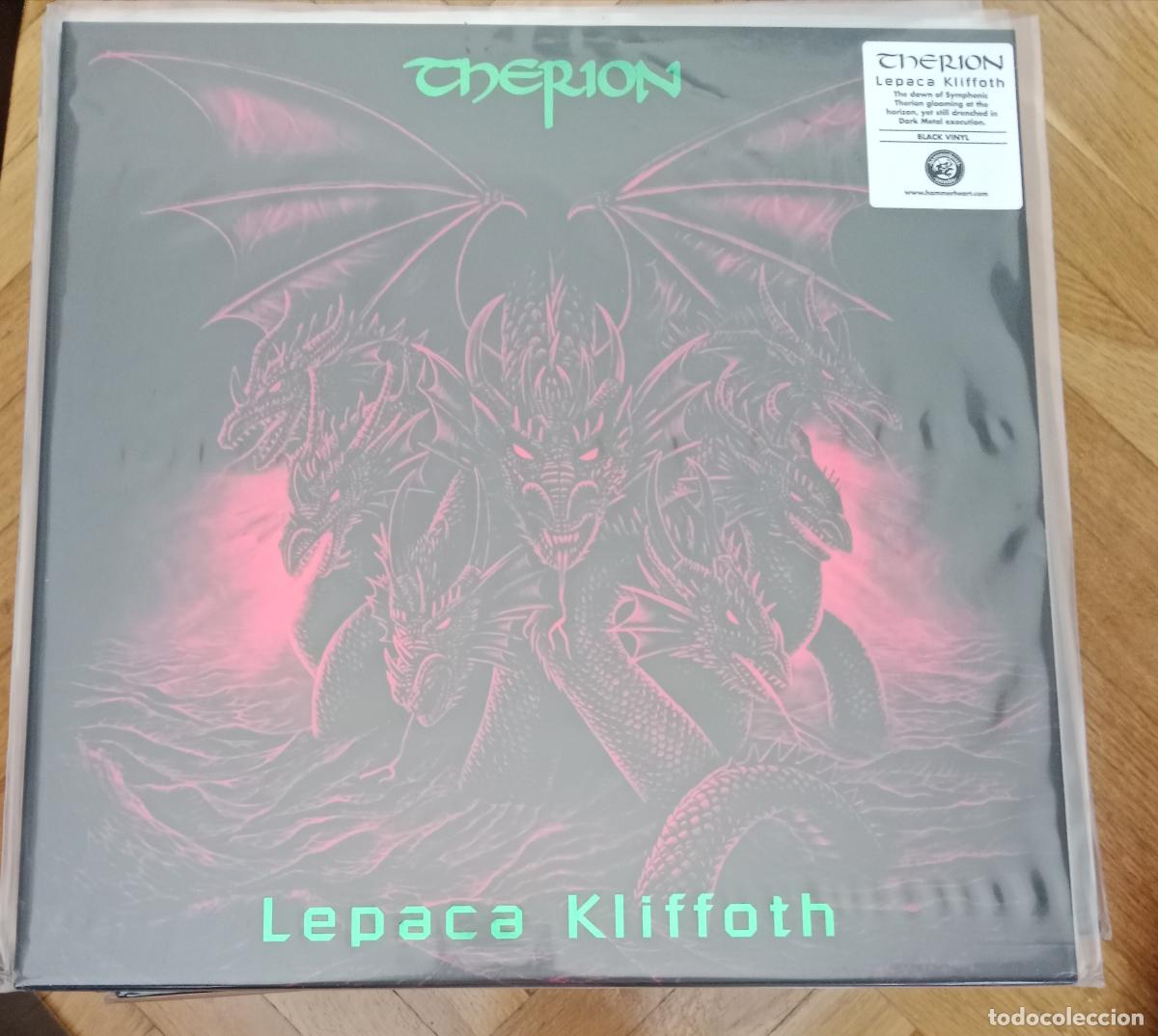 Discos de vinilo: Therion - Lepaca kliffoth Lp nuevo