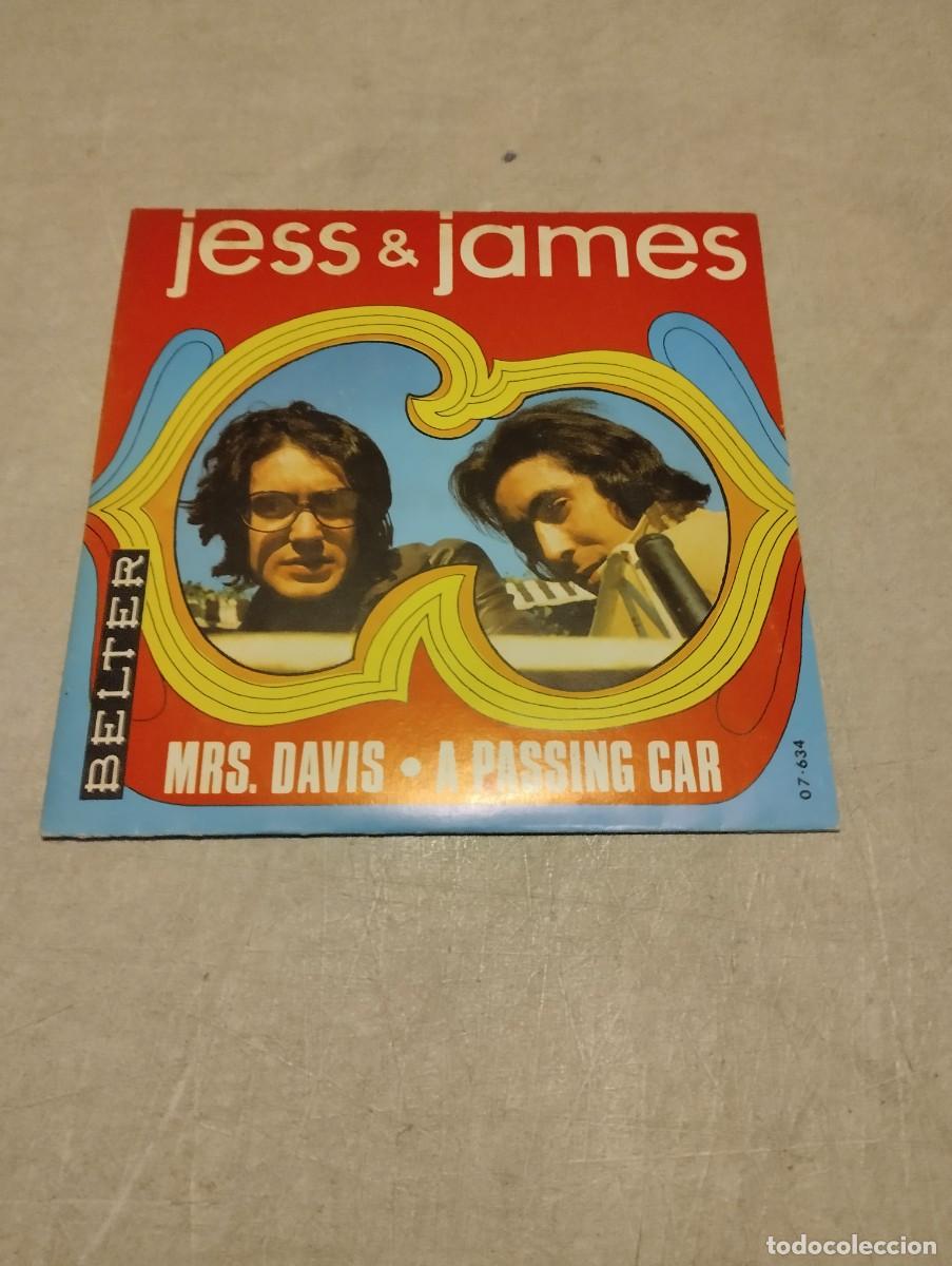 Discos de vinilo: JESS AND JAMES SG MRS. DAVIS