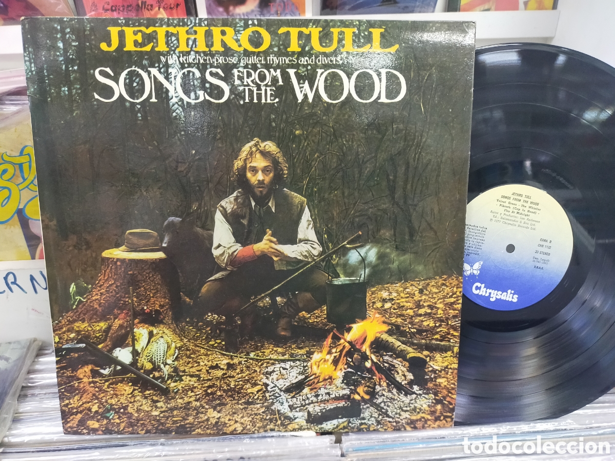 Discos de vinilo: Jethro tull LP songs from the wood Espa&ntilde;a 1981