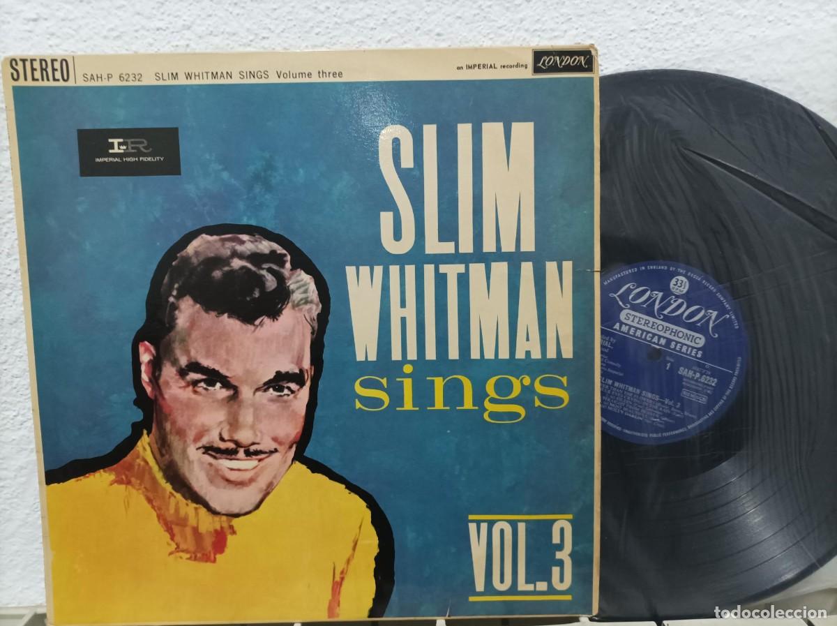 Discos de vinilo: Slim Whitman lp original UK