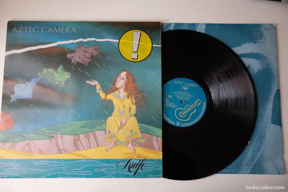 Discos de vinilo: AZTEC CAMERA: Knife. LP VINILO ALEM&Aacute;N.