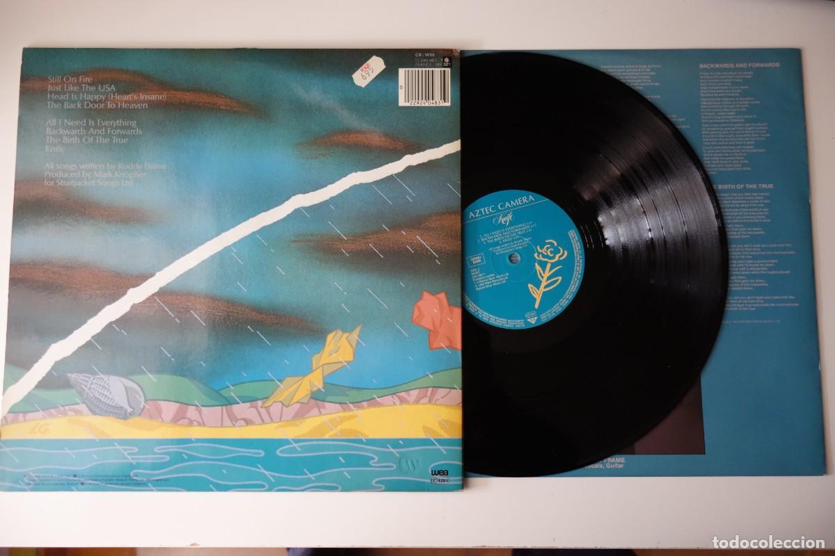 Discos de vinilo: AZTEC CAMERA: Knife. LP VINILO ALEM&Aacute;N. - Foto 2