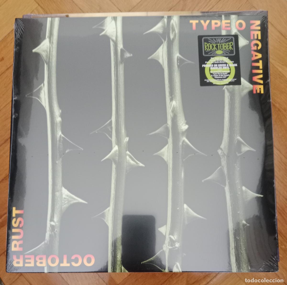 Discos de vinilo: Type o Negative - October rust Doble Lp