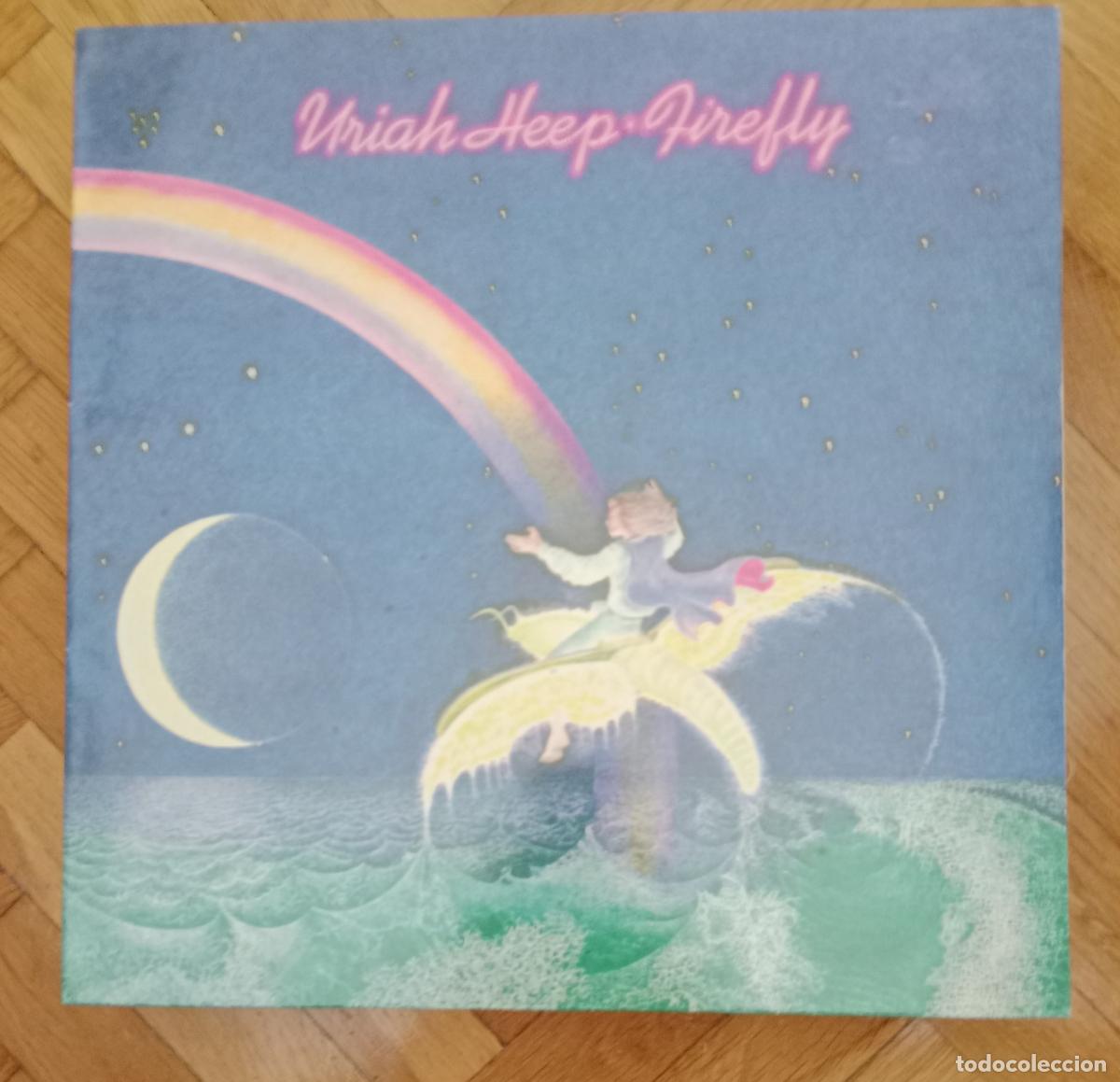 Discos de vinilo: Uriah Heep - Firefly Lp 1977 Espa&ntilde;a
