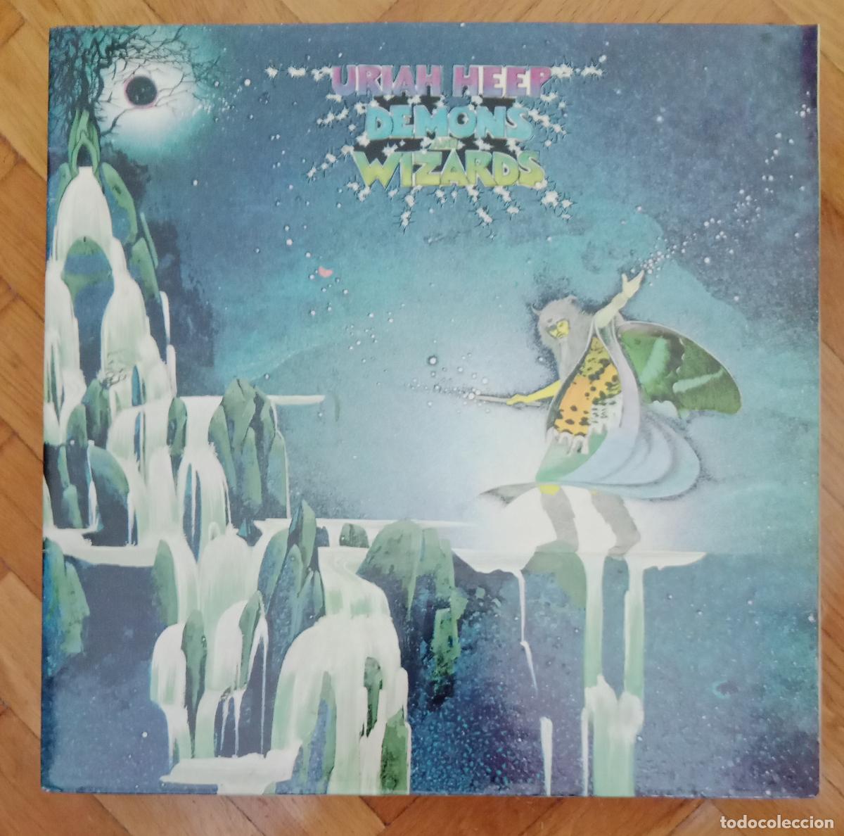 Discos de vinilo: Uriah Heep - Demons and wizards Lp 1978 Espa&ntilde;a