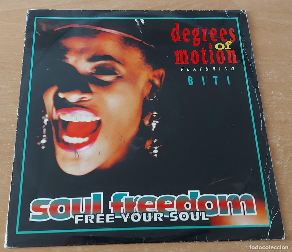 Discos de vinilo: Lp maxi Degrees Of Motion Featuring Biti Soul Freedom Free Your Soul