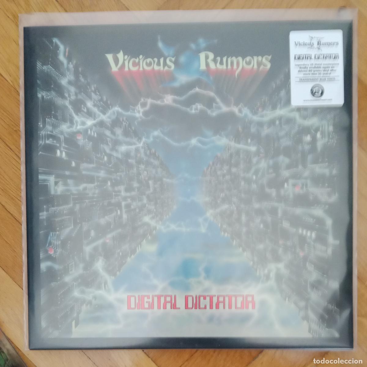Discos de vinilo: Vicious Rumors - Digital dictator Lp nuevo, de color