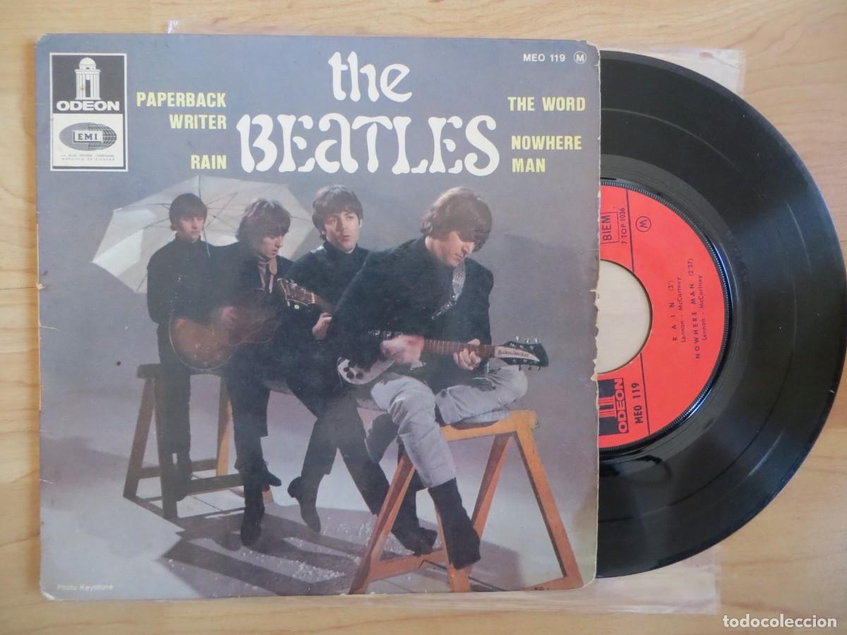 Discos de vinilo: The Beatles - Paperback Writer (7&rdquo;, EP, Mono) FRANCE 1966