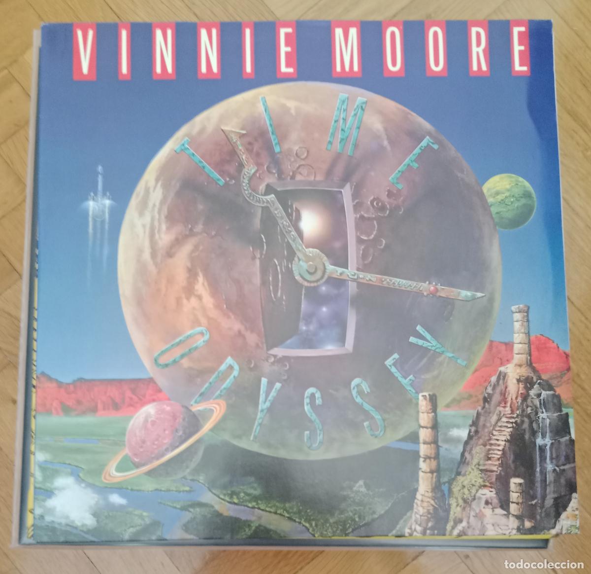 Discos de vinilo: Vinnie Moore - Time odissey Lp 1988 Europa