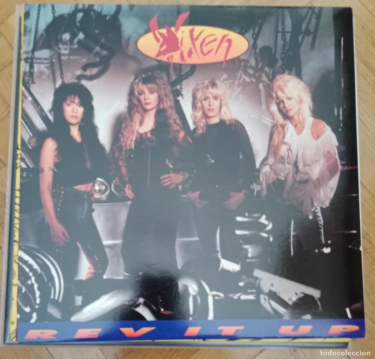 Discos de vinilo: Vixen - Rev it up Lp 1990 Espa&ntilde;a