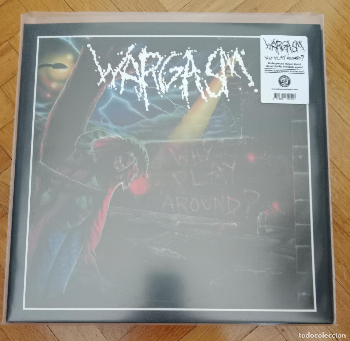 Discos de vinilo: Wargasm - Why play around? Lp nuevo