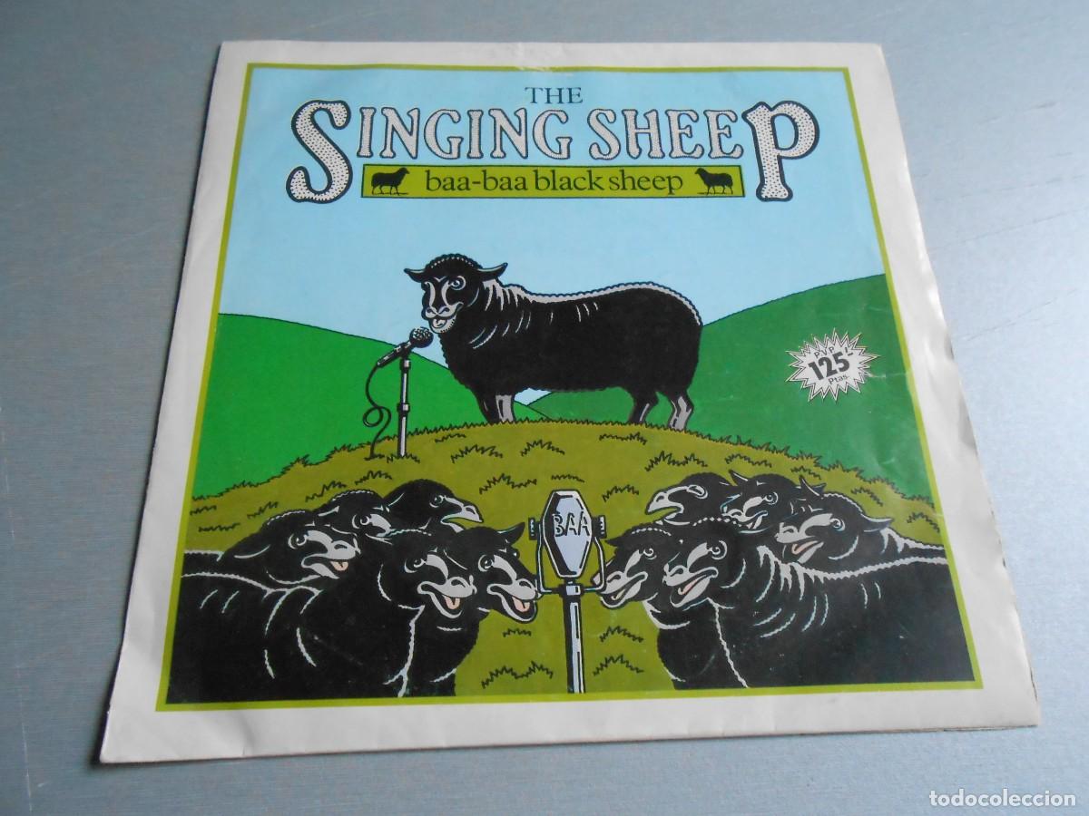 Discos de vinilo: SINGING SHEEP, THE, SG, BAA-BAA BLACK SHEEP + 1, A&Ntilde;O 1983, VIRGIN B-105.016