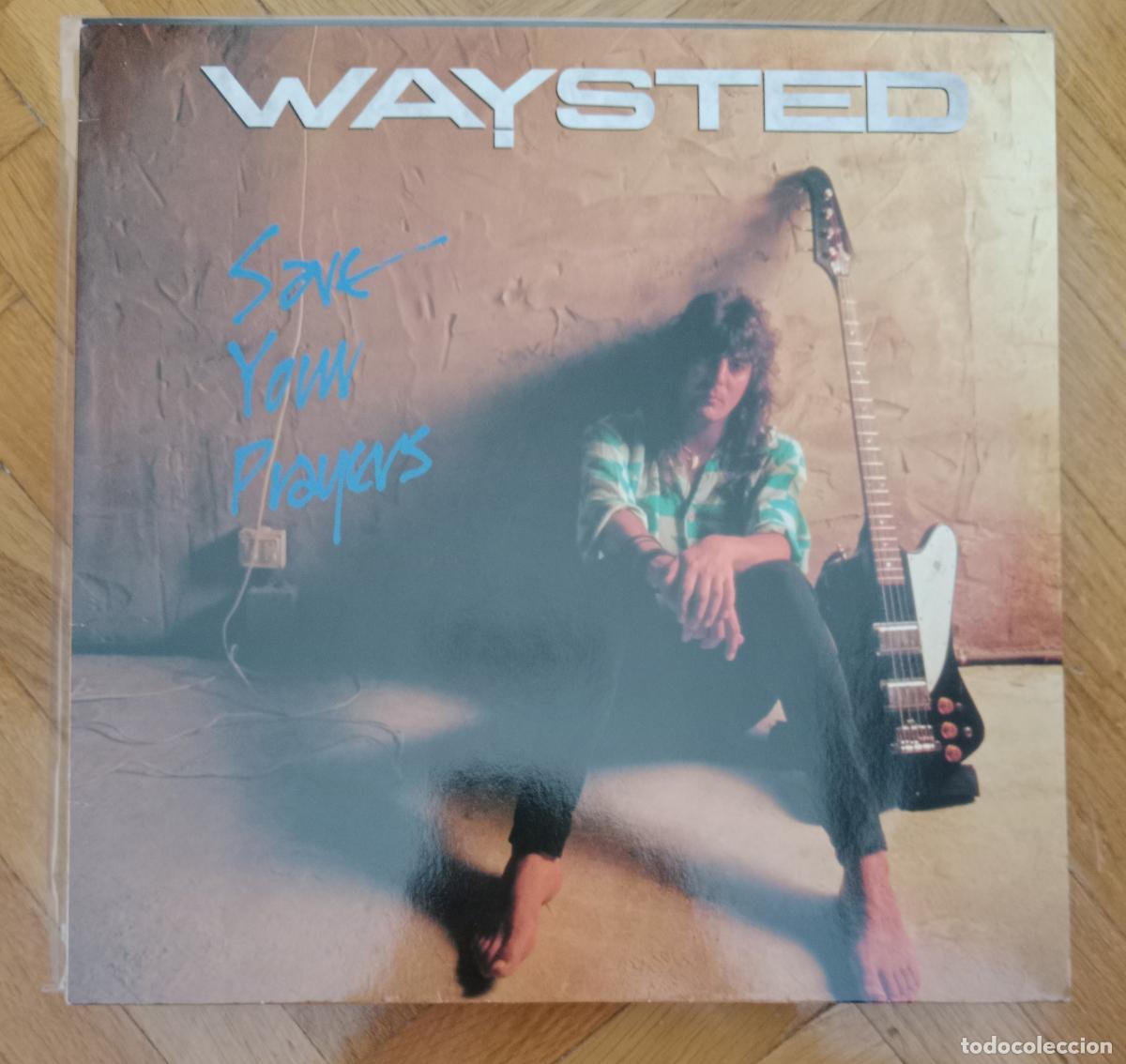 Discos de vinilo: Waysted - Save your prayers Lp 1986 Europa