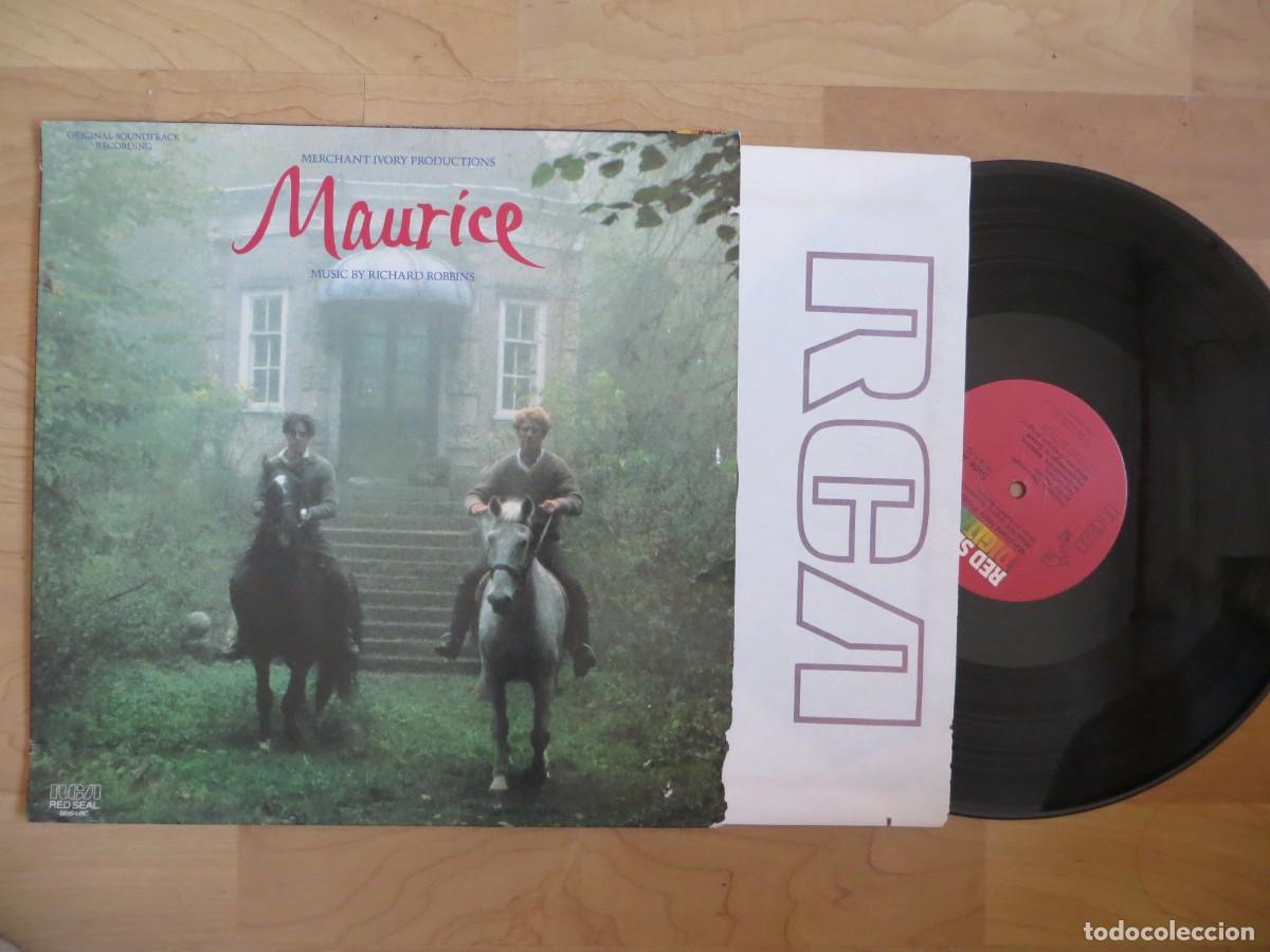 Discos de vinilo: Richard Robbins - Maurice (Original Soundtrack Recording) (LP) U.S. 1987