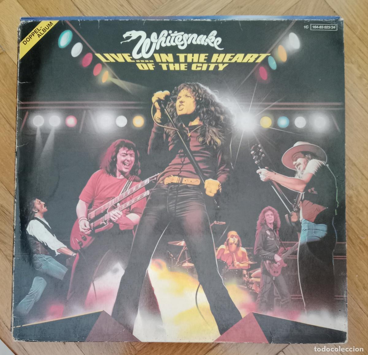 Discos de vinilo: Whitesnake - Live... In the heart of the city Lp 1980