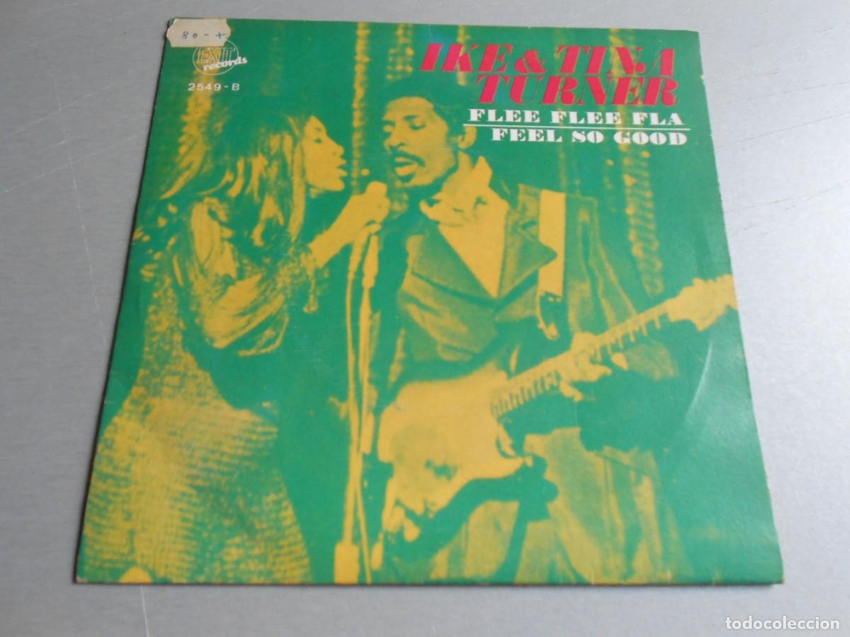 Discos de vinilo: IKE & TINA TURNER, SG, FLEE FLEE FLA + 1, A&Ntilde;O 1969, EXIT RECORDS 2549-B