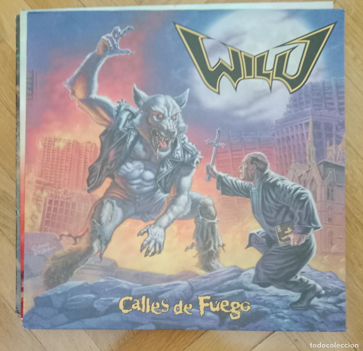 Discos de vinilo: Wild - Calles de fuego EP - Foto 1