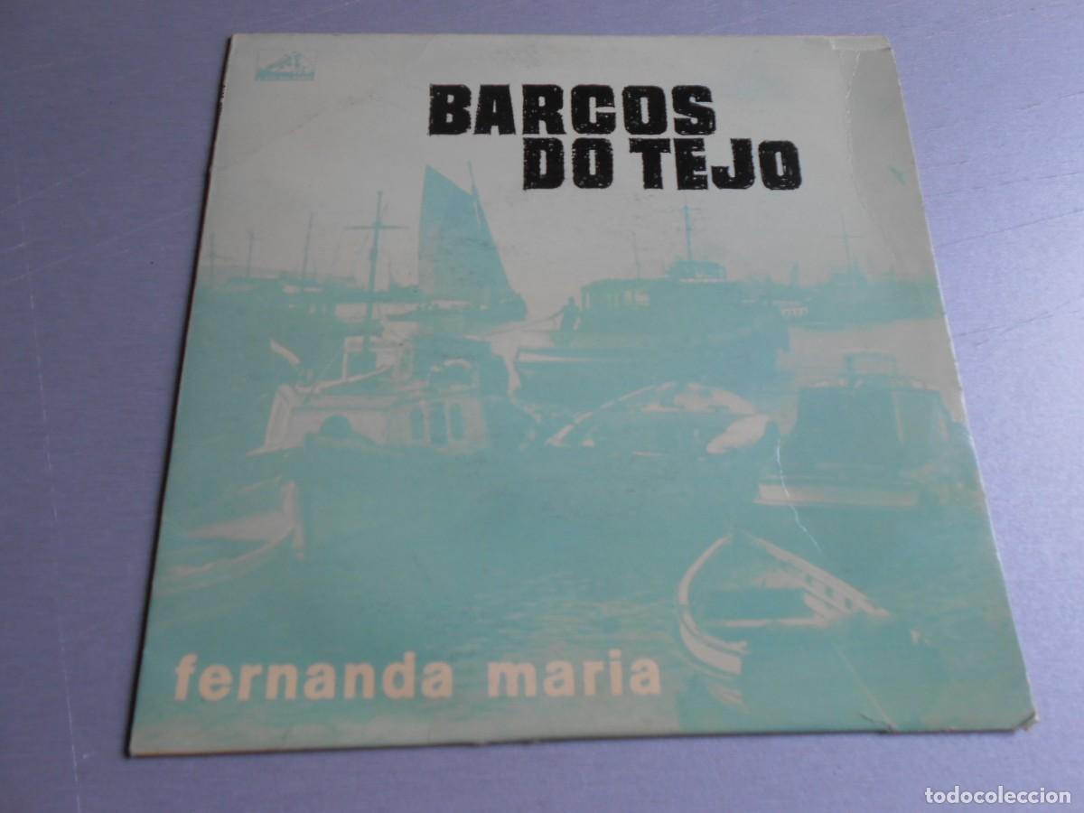 Discos de vinilo: FERNANDA MARIA - BARCOS DO TEJO -, EP, BARCOS DO TEJO + 3, A&Ntilde;O 1959, A VOZ DO DONO 7LEM 3018