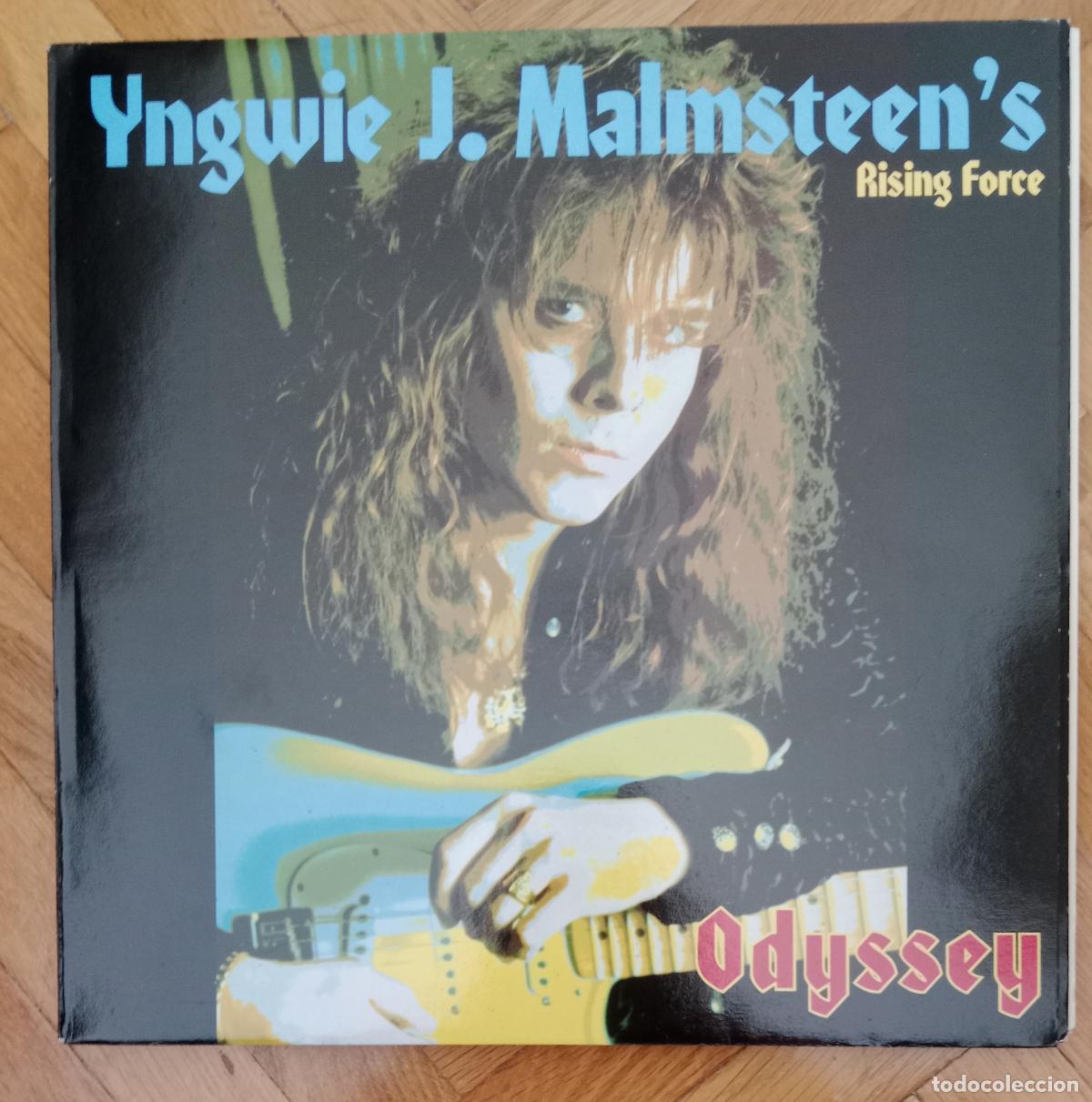 Discos de vinilo: Yngwie Malmsteen - Odyssey Lp 1988 Espa&ntilde;a