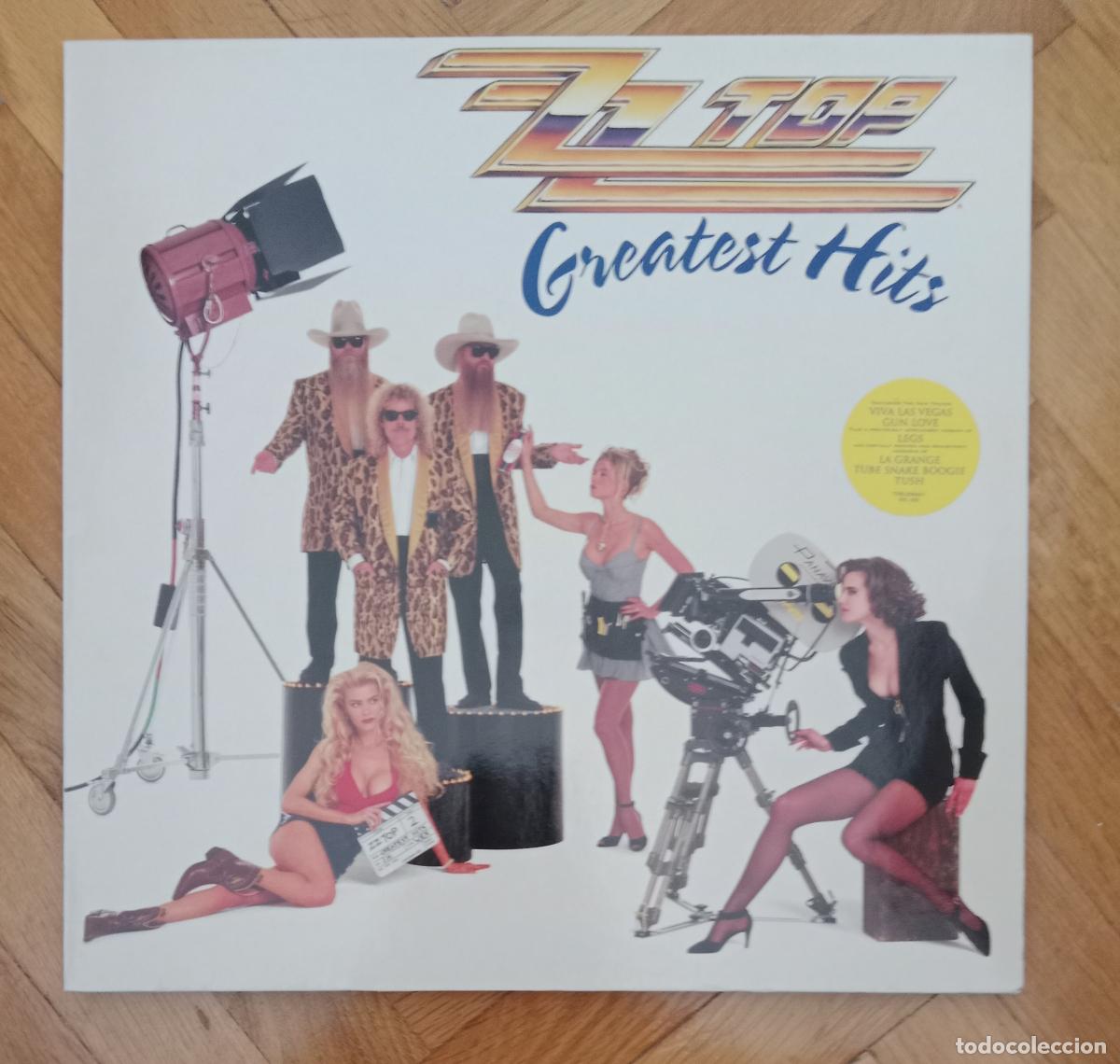 Discos de vinilo: ZZ Top - Greatest hits Lp 1992