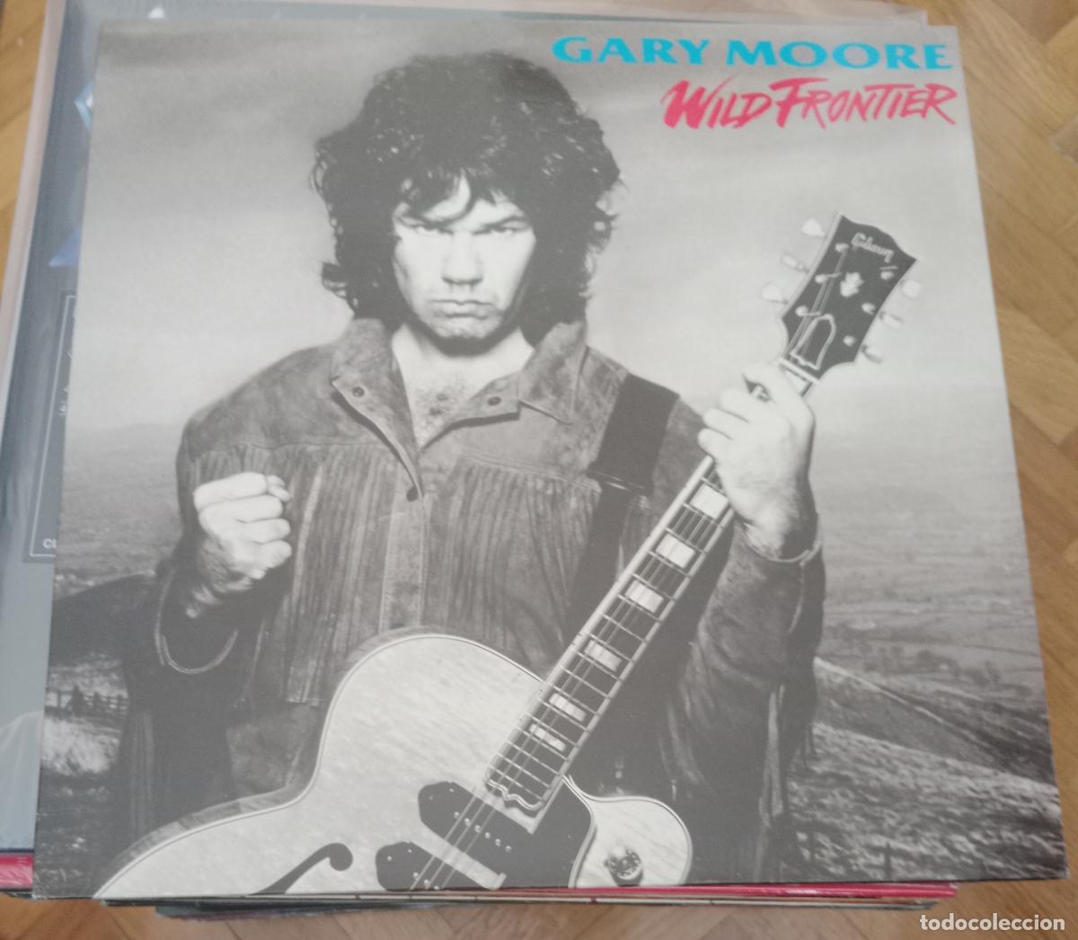 Discos de vinilo: Gary Moore - Wild frontier Lp 1987 Espa&ntilde;a - Foto 1