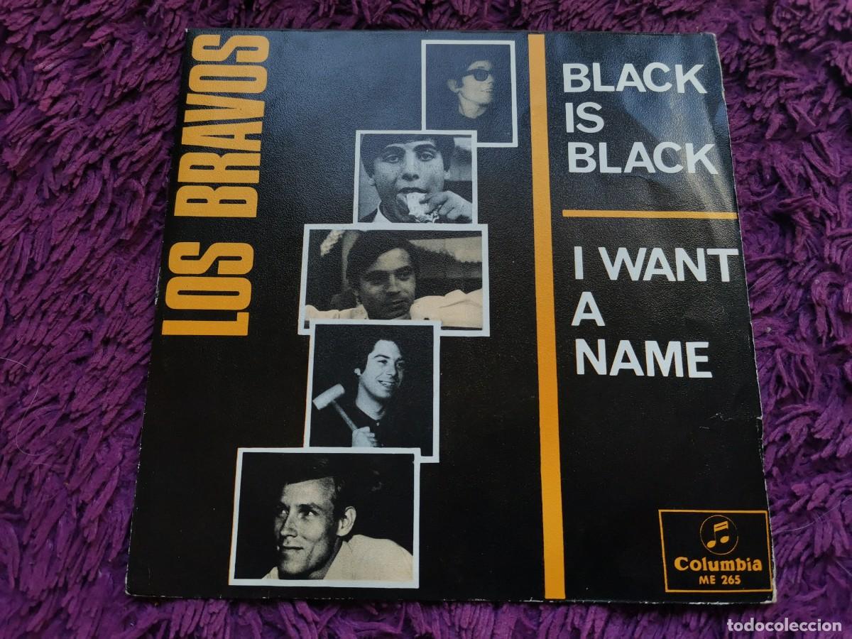 Discos de vinilo: Los Bravos &ndash; Black Is Black Vinilo 7&rdquo; Single 1966 Spain ME 265