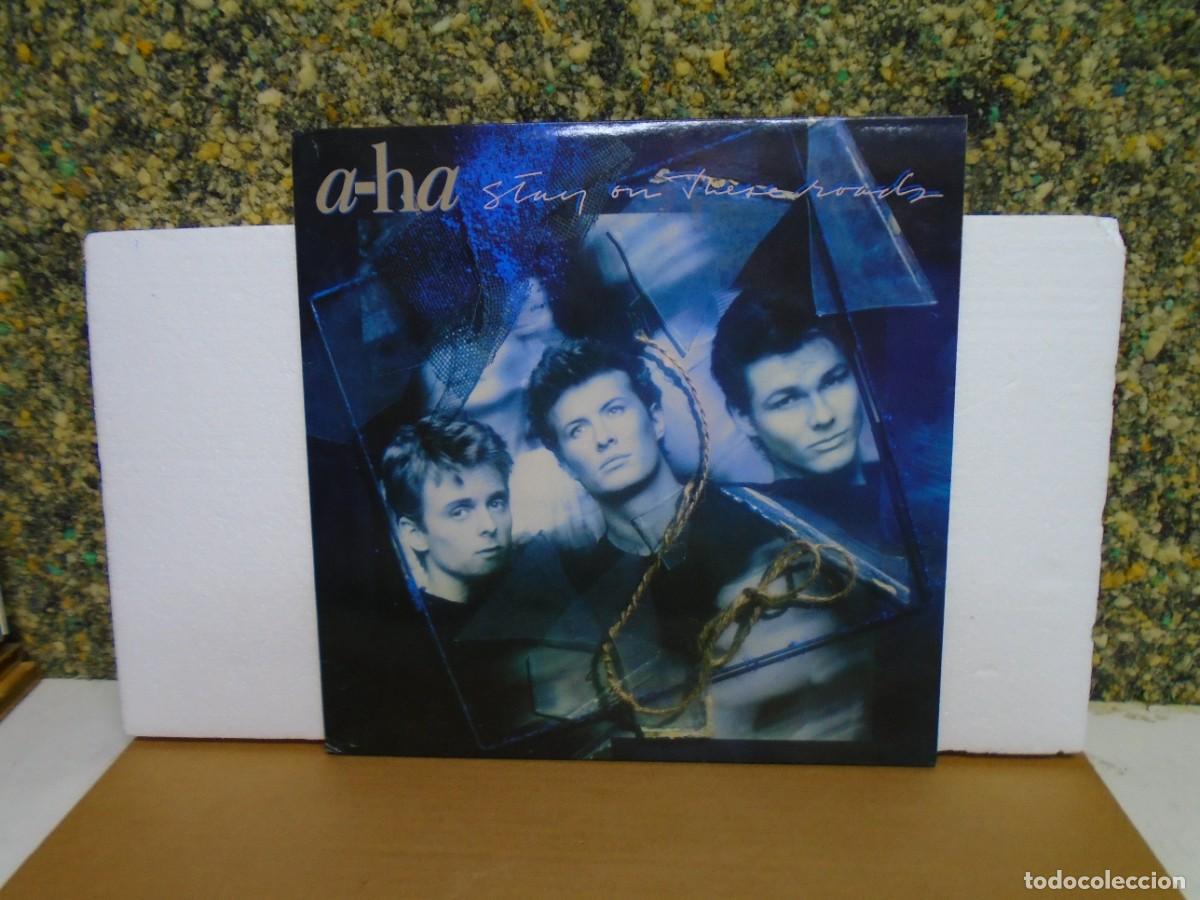 Discos de vinilo: LP &rdquo;A-HA&rdquo; STAY ON THESE ROADS. WEA RECORDS 1988.