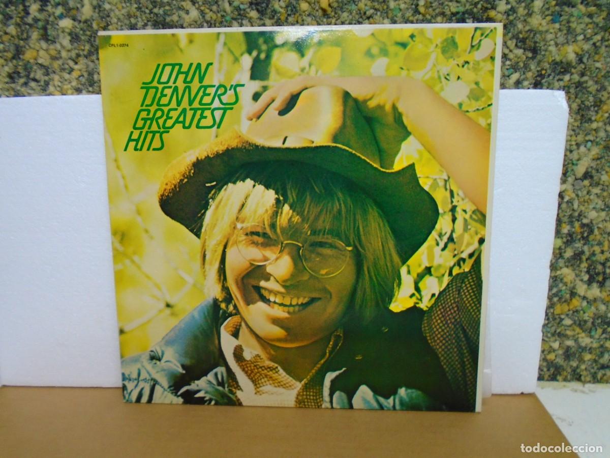 Discos de vinilo: LP &rdquo; JOHN DENVER&rdquo; GREATEST HITS. RCA 1973.