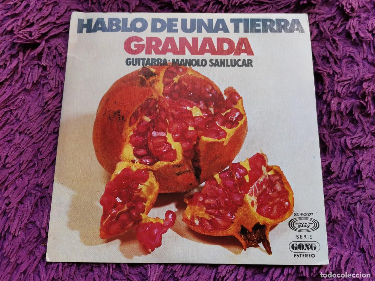 Discos de vinilo: Granada &ndash; Hablo De Una Tierra Vinilo 7&rdquo; Single 1975 Spain SN-90.027