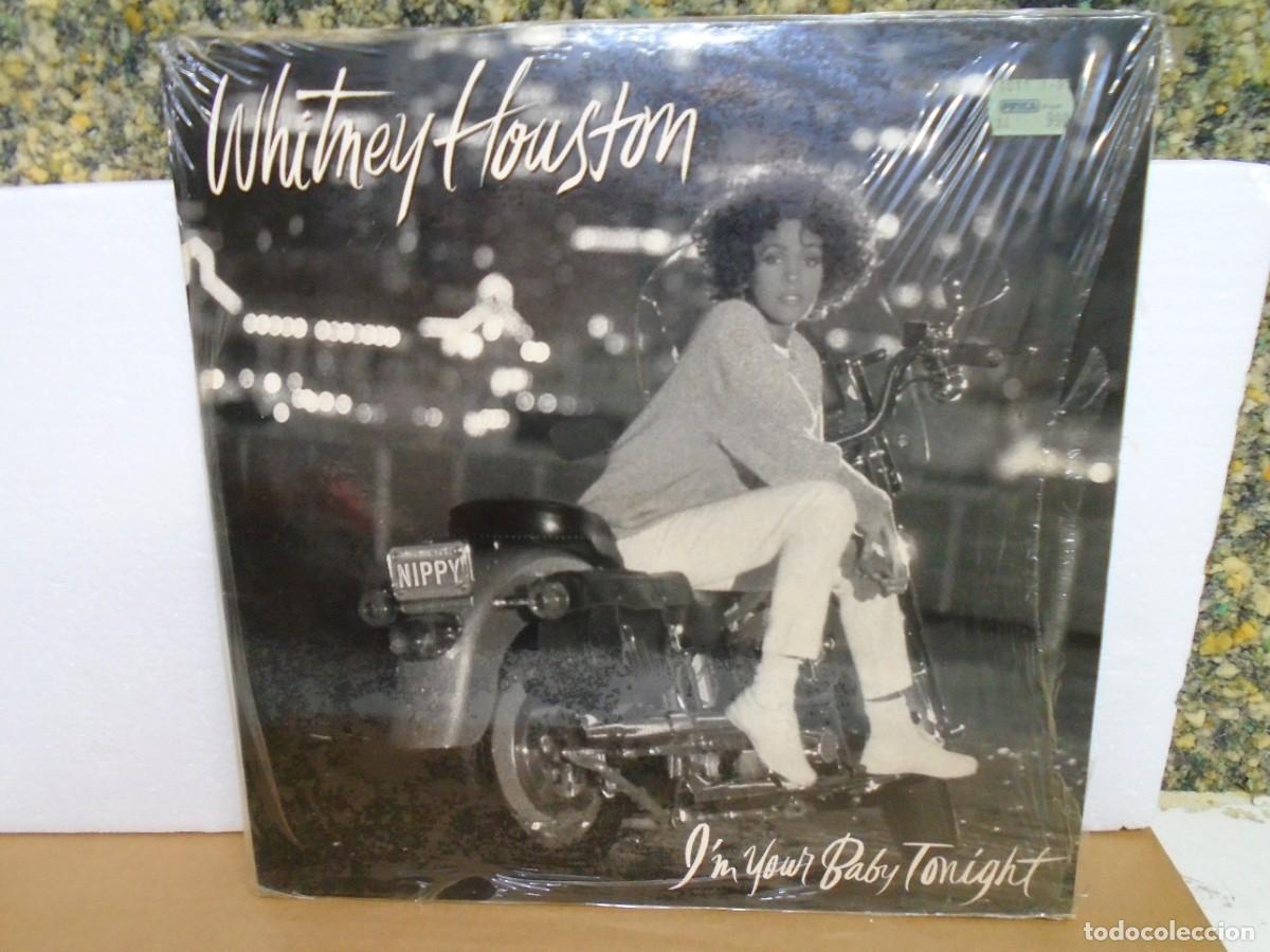 Discos de vinilo: LP &rdquo; WHITNEY HOUSTON&rdquo; I`M YOUR BABY TONIGHT.ARISTA 1990.