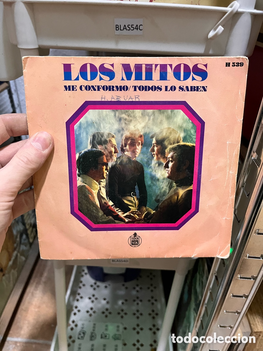 Discos de vinilo: BLAS54C vinilo ep LOS MITOS ME CONFORMO/TODOS LO SABEN