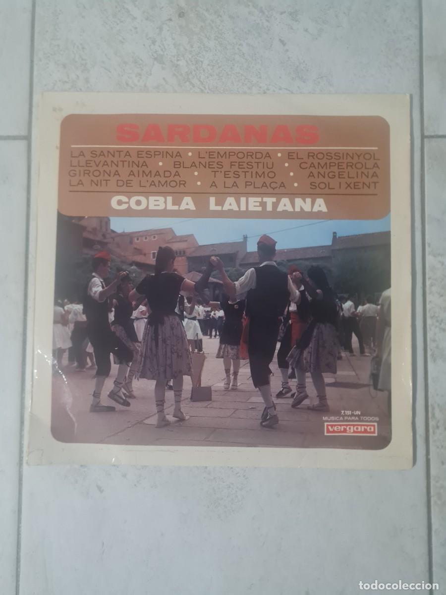 Discos de vinilo: Sardanas de la Cobla Laietana - Foto 1