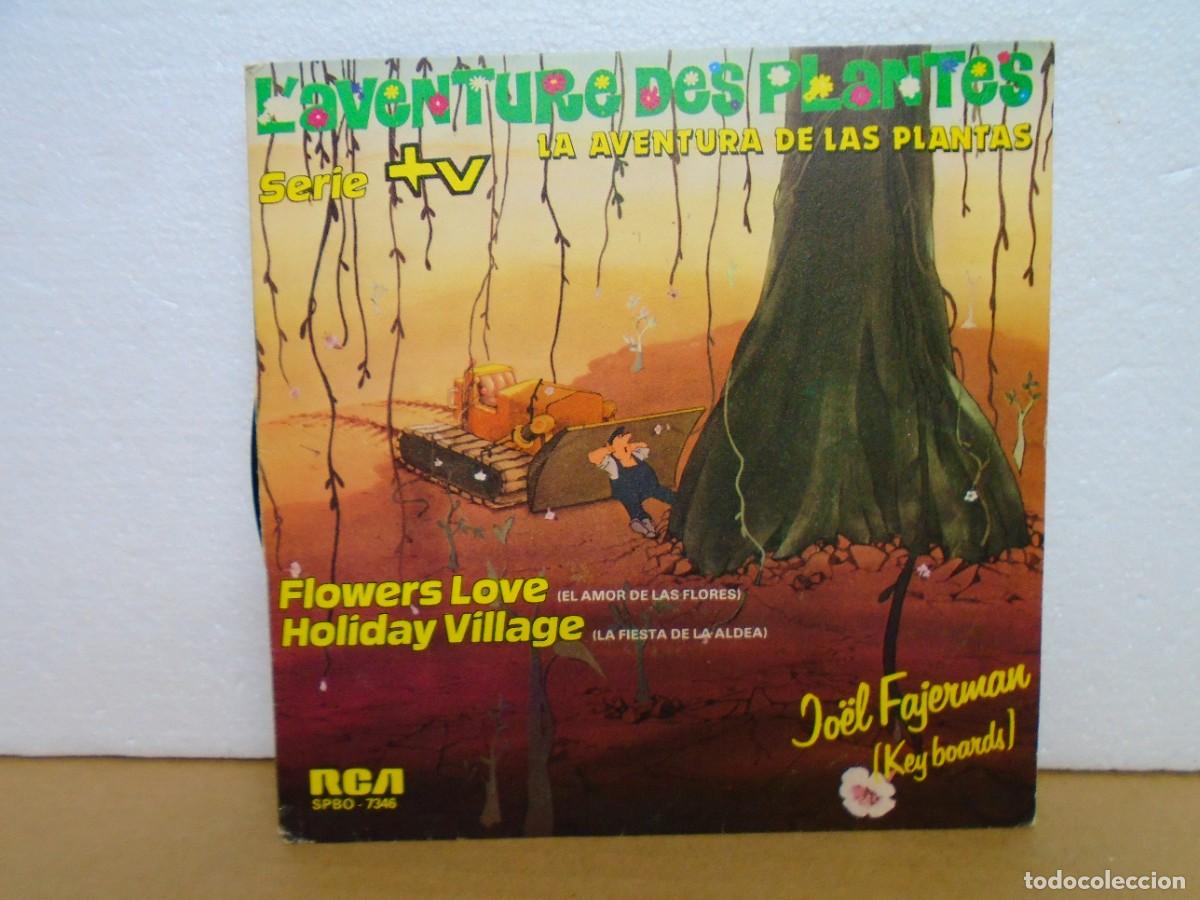 Discos de vinilo: SINGLE&rdquo; LA AVENTURA DE LAS PLANTAS&rdquo; (SERIE TV) RCA 1982.