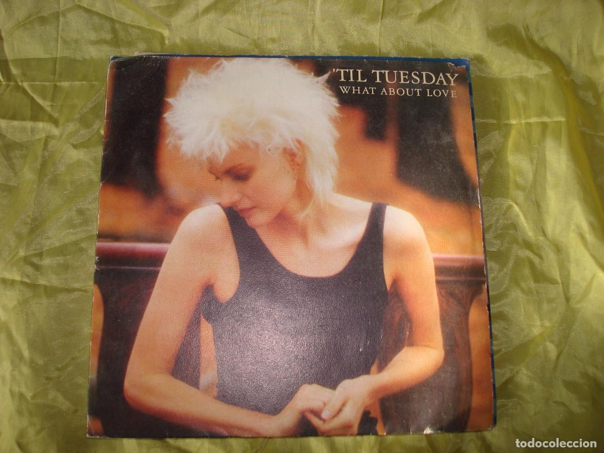 Discos de vinilo: TIL TUESDAY. WHAT ABOUT LOVE. PROMOCIONAL. EPIC, 1986. SPAIN. IMPECABLE(#)