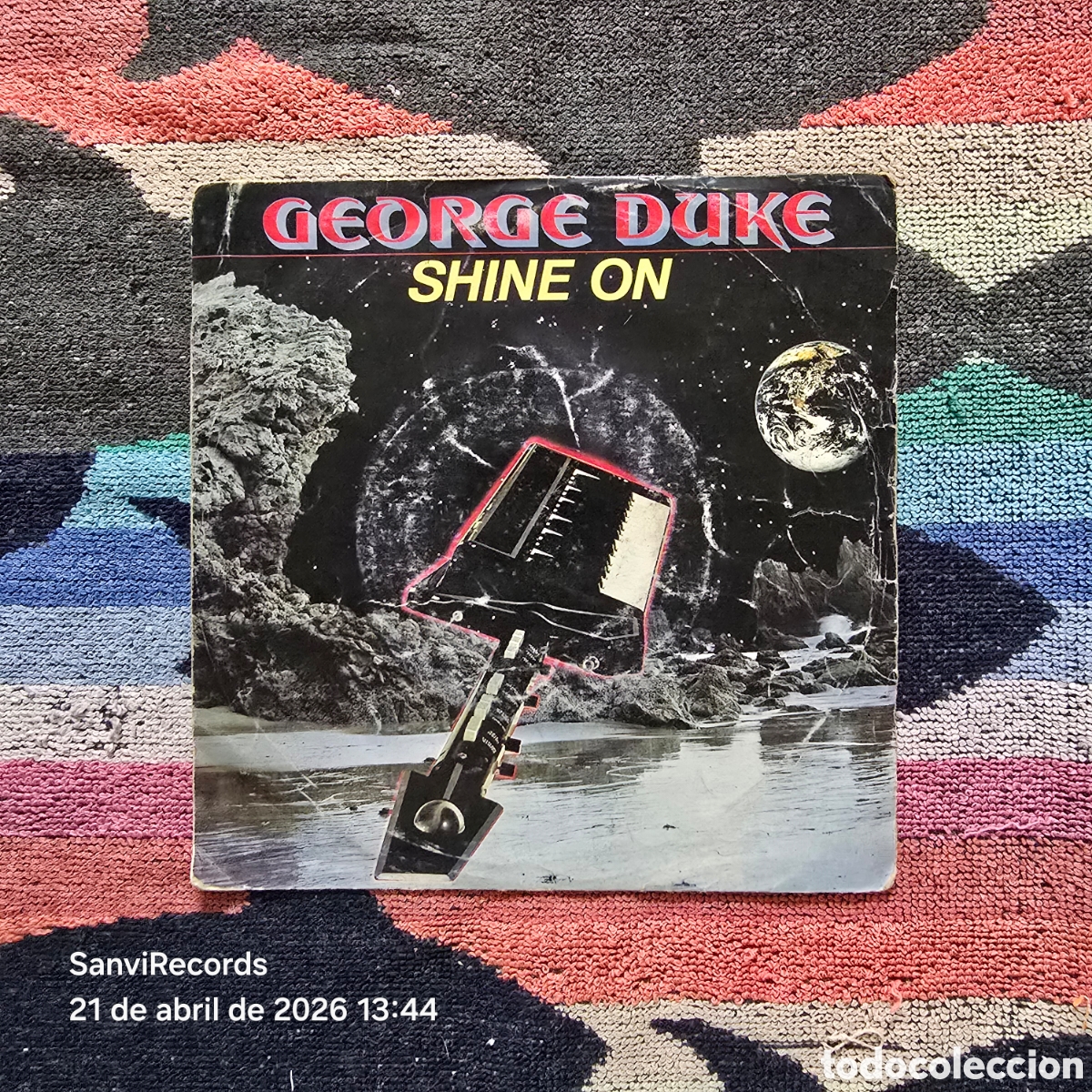 Discos de vinilo: [SINGLE] GEORGE DUKE: SHINE ON - POSITIVE ENERGY (EPIC) (1982)