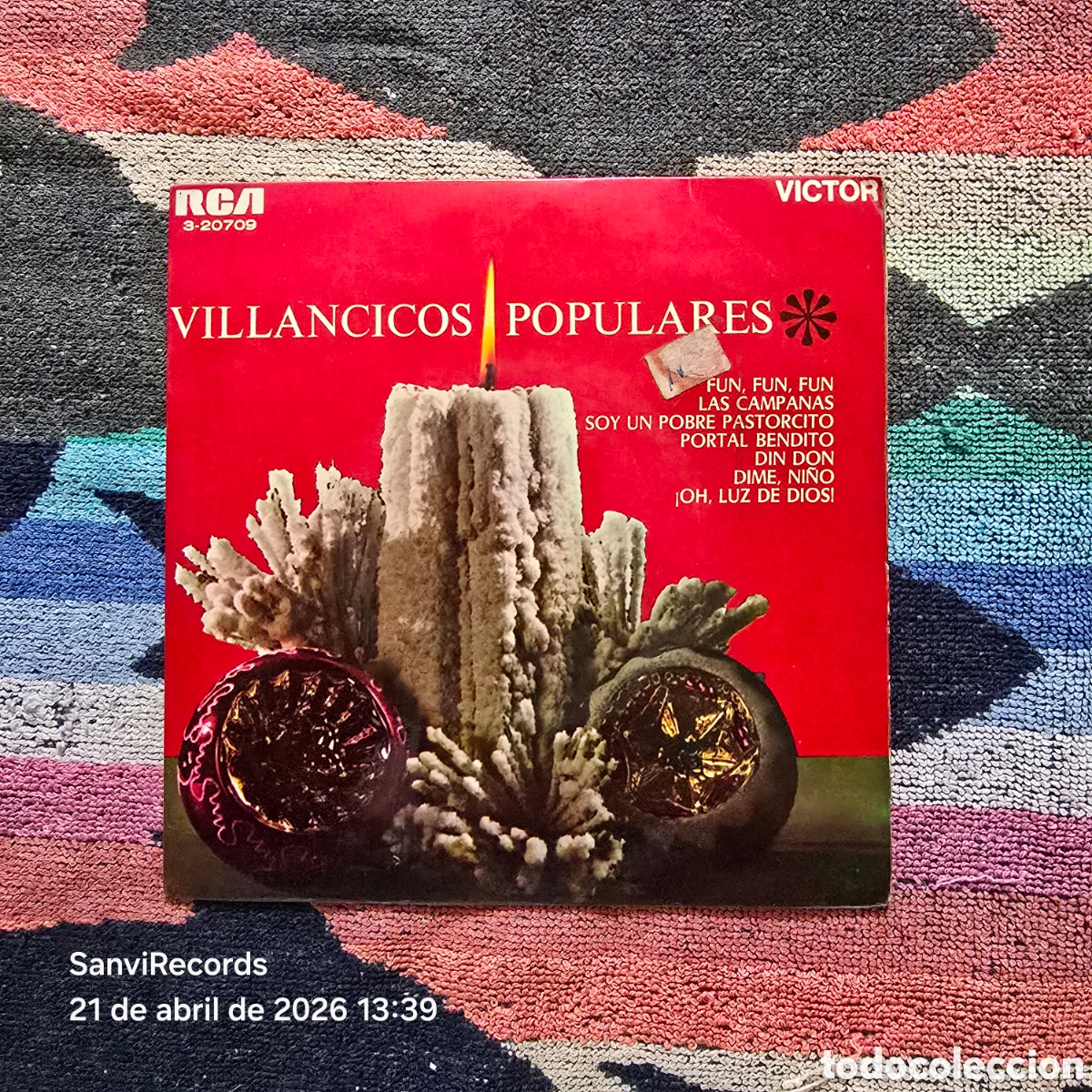 Discos de vinilo: [EP] VILLANCICOS POPULARES (RCA) (1963)