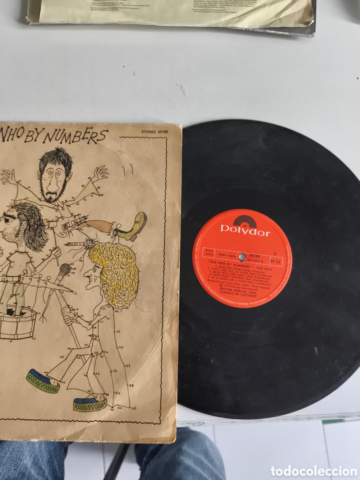 Discos de vinilo: Antiguo LP The Who By Numbers - Foto 2