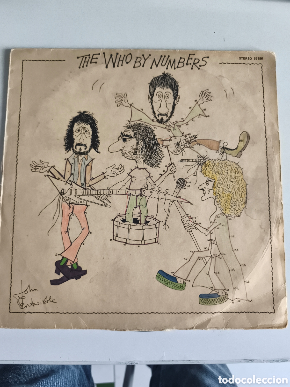 Discos de vinilo: Antiguo LP The Who By Numbers