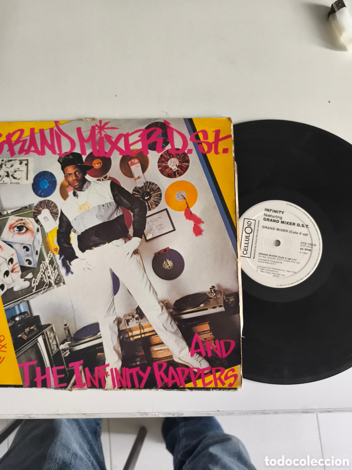 Discos de vinilo: Antiguo LP Infinity Grand Mixer D S.T