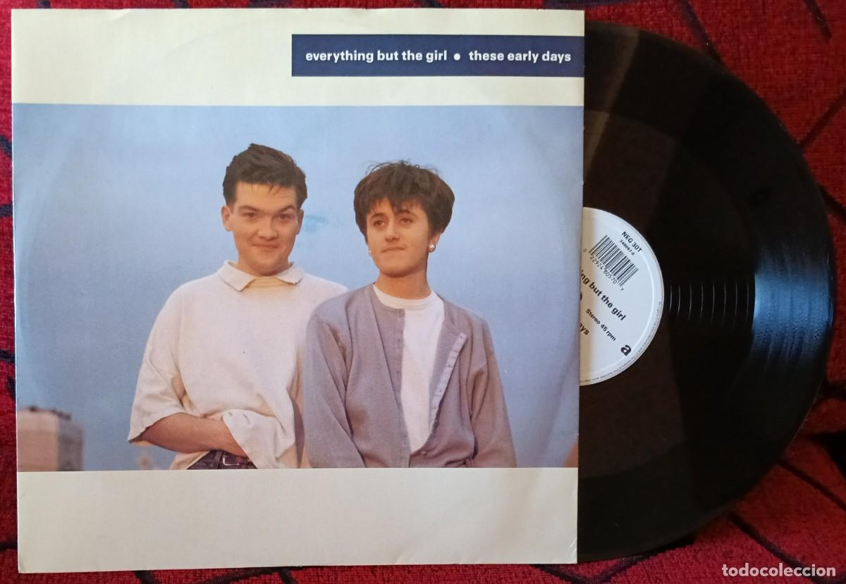 Discos de vinilo: EVERYTHING BUT THE GIRL ** These Early Days ** MAXI SINGLE VINILO 1988 UK