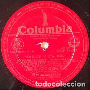 Discos de vinilo: Dulce y Calida - Ella Fitzgerald - Foto 3