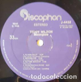 Discos de vinilo: Moonglow - Teddy Wilson - Foto 3