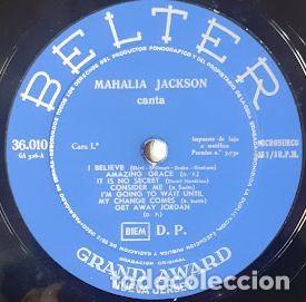 Discos de vinilo: Mahalia Jackson Canta - Mahalia Jackson - Foto 3