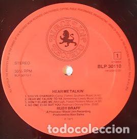 Discos de vinilo: Hear Me Talkin! - Rubby Braf - Foto 3