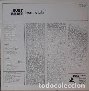 Discos de vinilo: Hear Me Talkin! - Rubby Braf - Foto 2