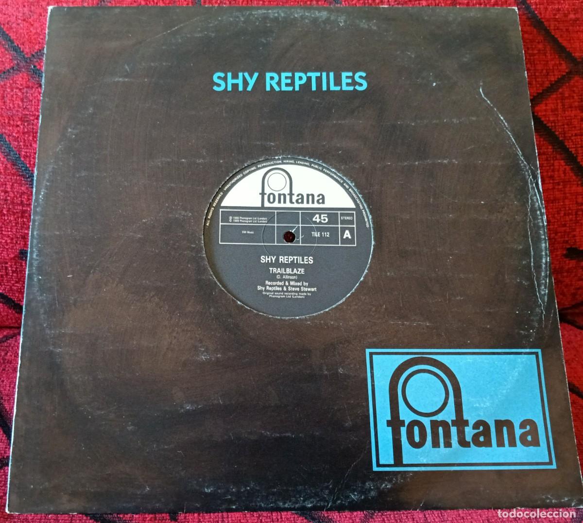 Discos de vinilo: SHY REPTILES ** Trailblaze ** MAXI SINGLE VINILO 1989 UK