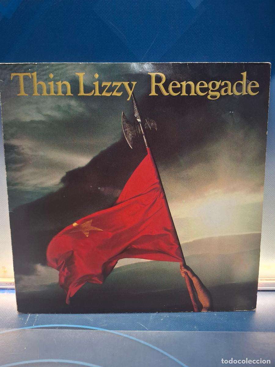 Discos de vinilo: Disco, Lp, Thin Lizzy, Renegade, 1981