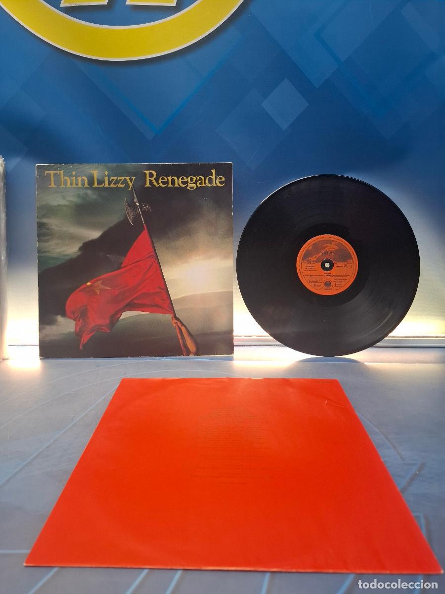 Discos de vinilo: Disco, Lp, Thin Lizzy, Renegade, 1981 - Foto 4