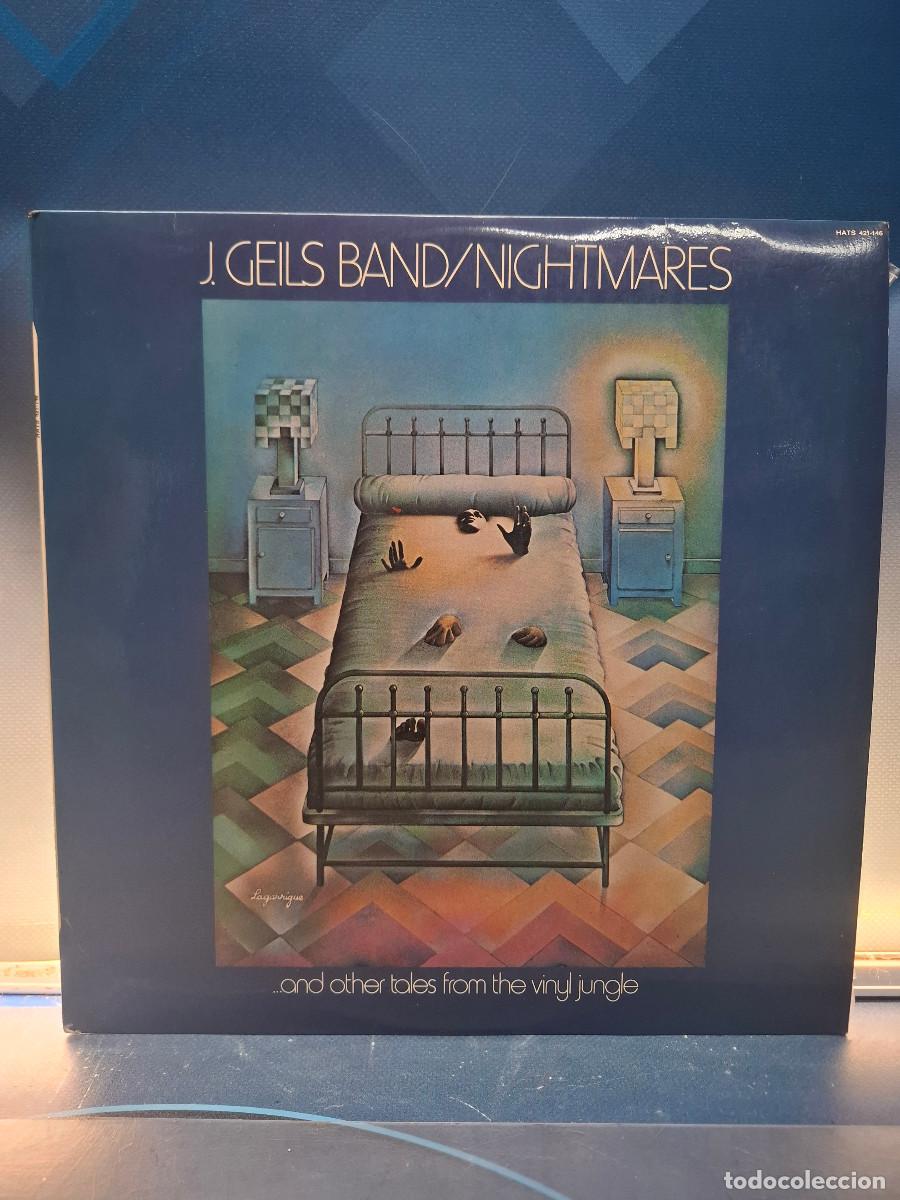 Discos de vinilo: Disco, Lp, J. Geils Band, Nightmares, 1974