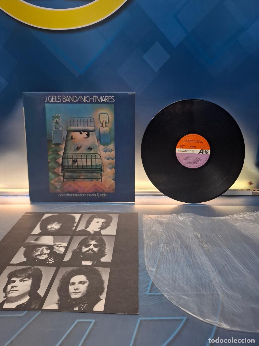 Discos de vinilo: Disco, Lp, J. Geils Band, Nightmares, 1974 - Foto 4